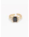 ANILLO GRADUABLE RODIO XUPING YXZ CRISTALES