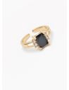 ANILLO GRADUABLE RODIO XUPING YXZ CRISTALES