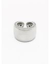ANILLO GRADUABLE RODIO XUPING YXZ CRISTALES