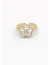 ANILLO GRADUABLE RODIO XUPING YXZ CRISTALES