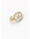 ANILLO GRADUABLE RODIO XUPING YXZ CRISTALES