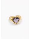 ANILLO GRADUABLE RODIO XUPING YXZ CRISTALES