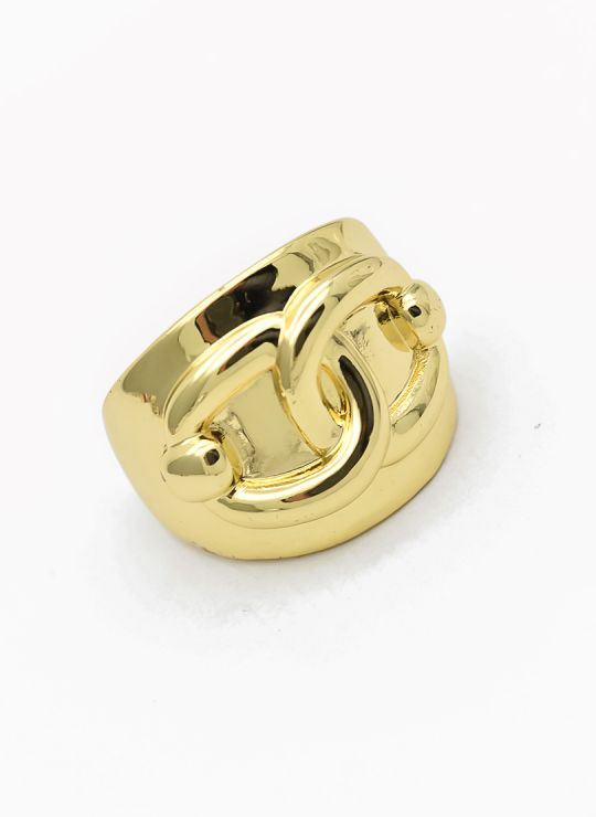 ANILLO GRADUABLE RODIO XUPING YXZ CRISTALES