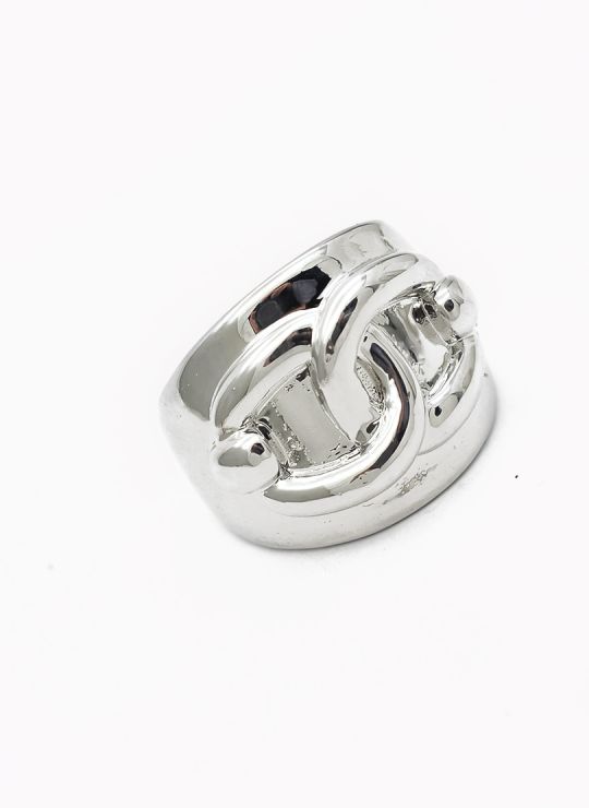 ANILLO GRADUABLE RODIO XUPING YXZ CRISTALES