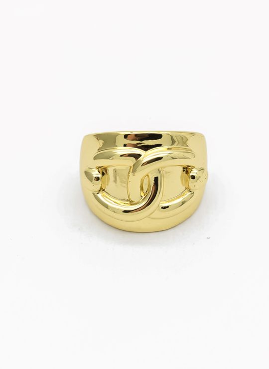 ANILLO GRADUABLE RODIO XUPING YXZ CRISTALES