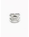 ANILLO GRADUABLE RODIO XUPING YXZ CRISTALES