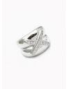 ANILLO GRADUABLE RODIO XUPING YXZ CRISTALES