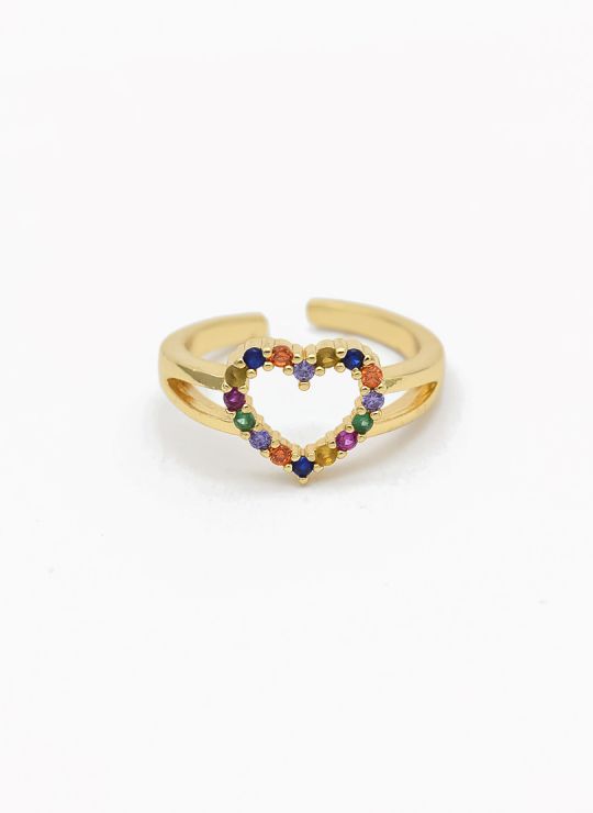 ANILLO GRADUABLE RODIO XUPING YXZ CRISTALES