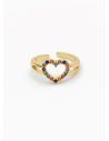 ANILLO GRADUABLE RODIO XUPING YXZ CRISTALES