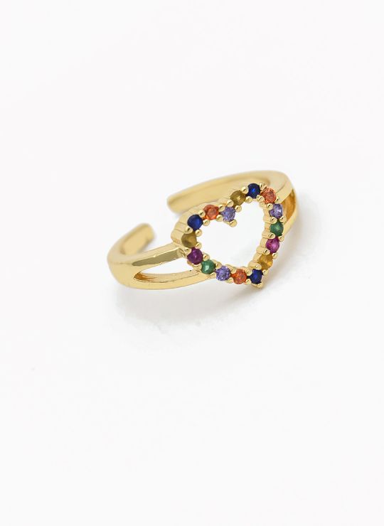 ANILLO GRADUABLE RODIO XUPING YXZ CRISTALES