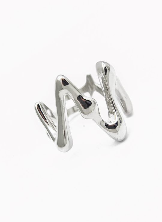 ANILLO GRADUABLE RODIO XUPING YXZ CRISTALES