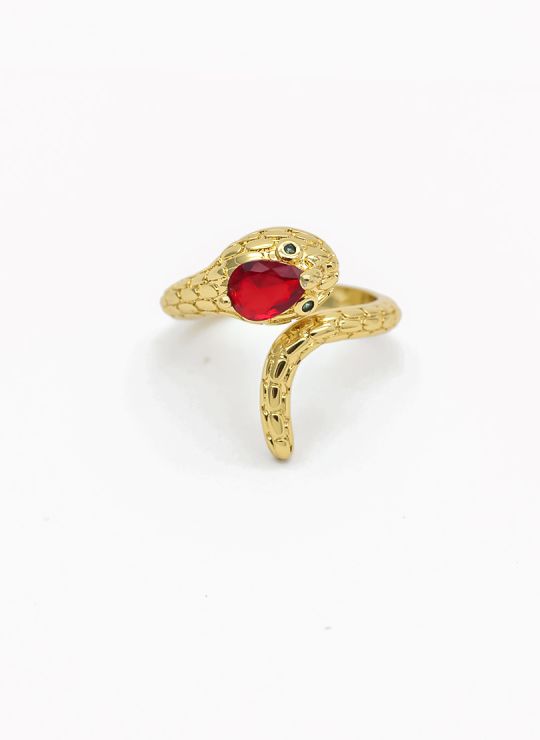 ANILLO GRADUABLE RODIO XUPING YXZ CRISTALES