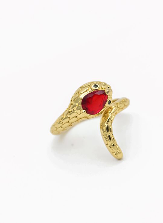ANILLO GRADUABLE RODIO XUPING YXZ CRISTALES