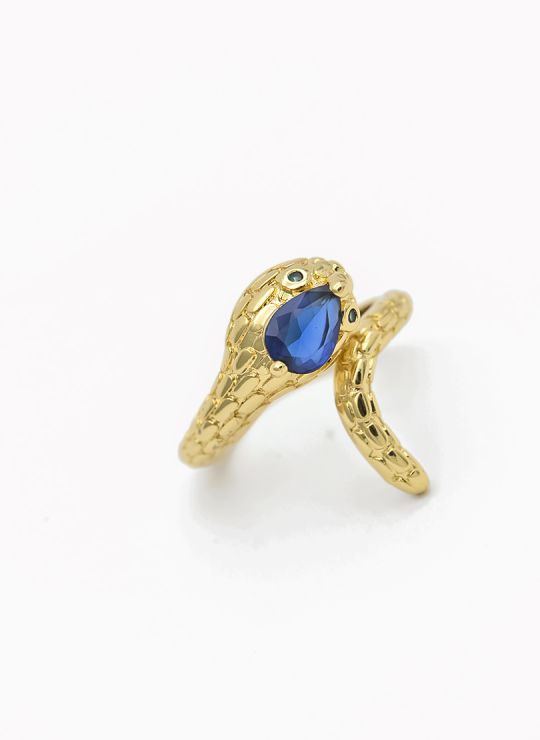 ANILLO GRADUABLE RODIO XUPING YXZ CRISTALES