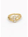 ANILLO GRADUABLE RODIO XUPING YXZ CRISTALES