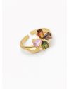 ANILLO GRADUABLE RODIO XUPING YXZ CRISTALES
