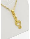 SET DE COLLAR, DIJE Y ARETES EN ACERO INOXIDABLE 316L