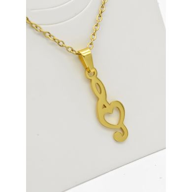 SET DE COLLAR, DIJE Y ARETES EN ACERO INOXIDABLE 316L
