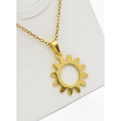 SET DE COLLAR, DIJE Y ARETES EN ACERO INOXIDABLE 316L