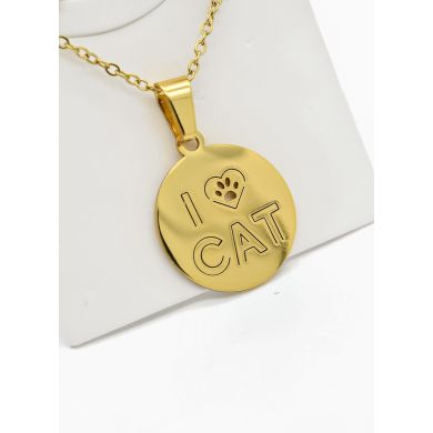SET DE COLLAR, DIJE Y ARETES EN ACERO INOXIDABLE 316L