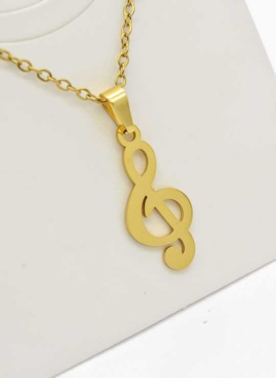 SET DE COLLAR, DIJE Y ARETES EN ACERO INOXIDABLE 316L