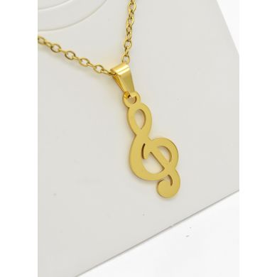 SET DE COLLAR, DIJE Y ARETES EN ACERO INOXIDABLE 316L