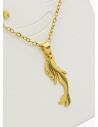 SET DE COLLAR, DIJE Y ARETES EN ACERO INOXIDABLE 316L