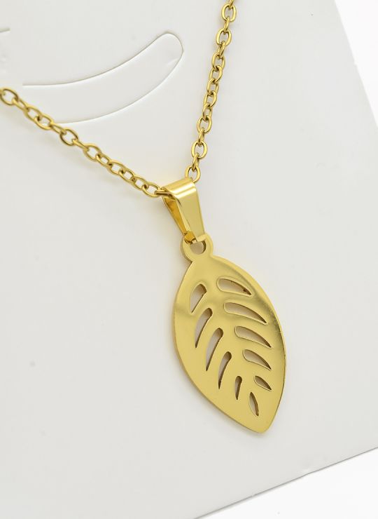 SET DE COLLAR, DIJE Y ARETES EN ACERO INOXIDABLE 316L