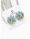 ARETES RODIO MARCA XUPING MICROCIRCONES /YSX
