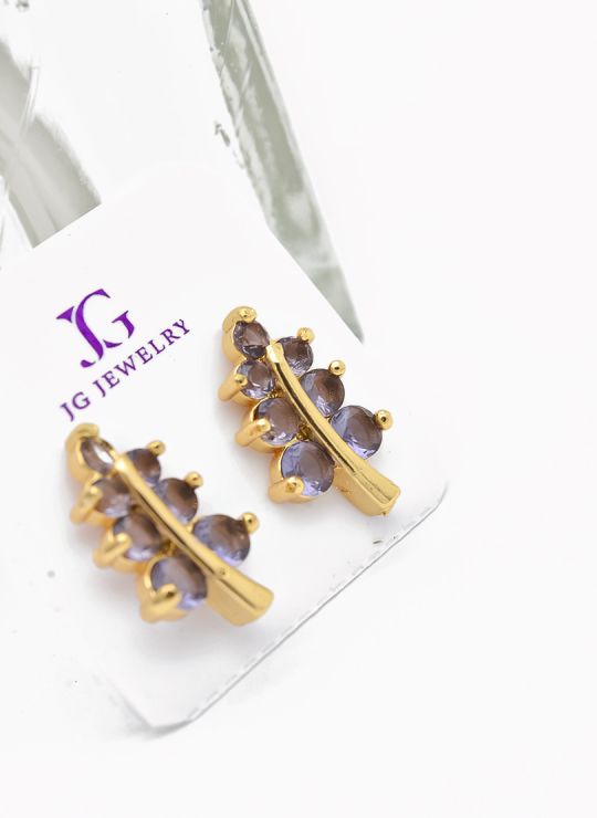 ARETES RODIO MARCA XUPING MICROCIRCONES /YSX