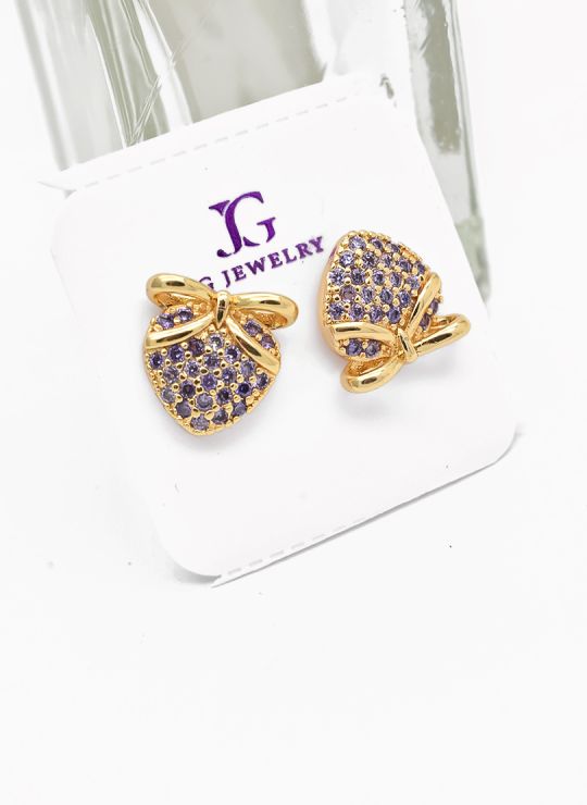 ARETES RODIO MARCA XUPING MICROCIRCONES /YSX