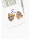 ARETES RODIO MARCA XUPING MICROCIRCONES /YSX