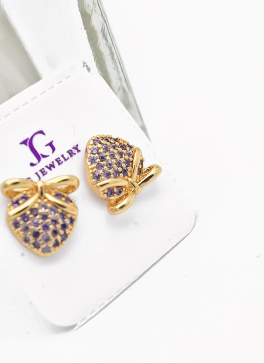 ARETES RODIO MARCA XUPING MICROCIRCONES /YSX