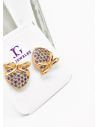 ARETES RODIO MARCA XUPING MICROCIRCONES /YSX
