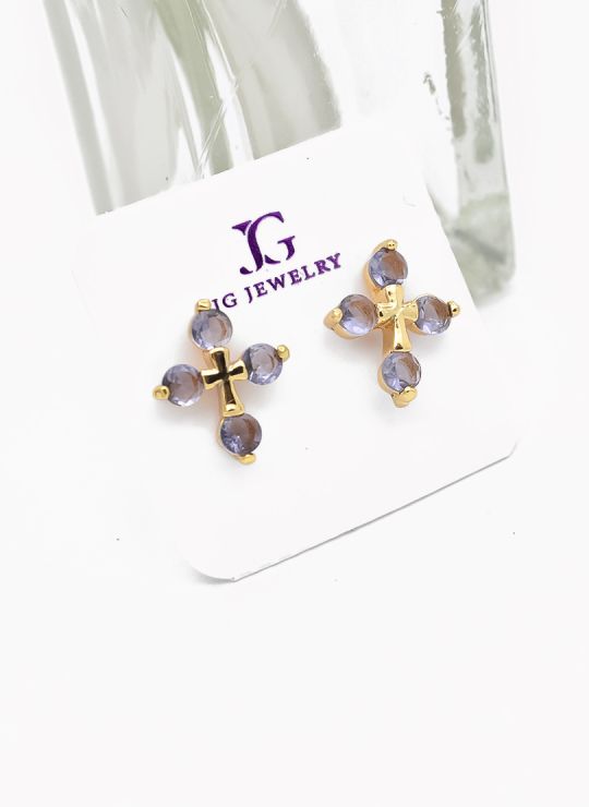 ARETES RODIO MARCA XUPING MICROCIRCONES /YSX