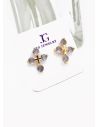 ARETES RODIO MARCA XUPING MICROCIRCONES /YSX