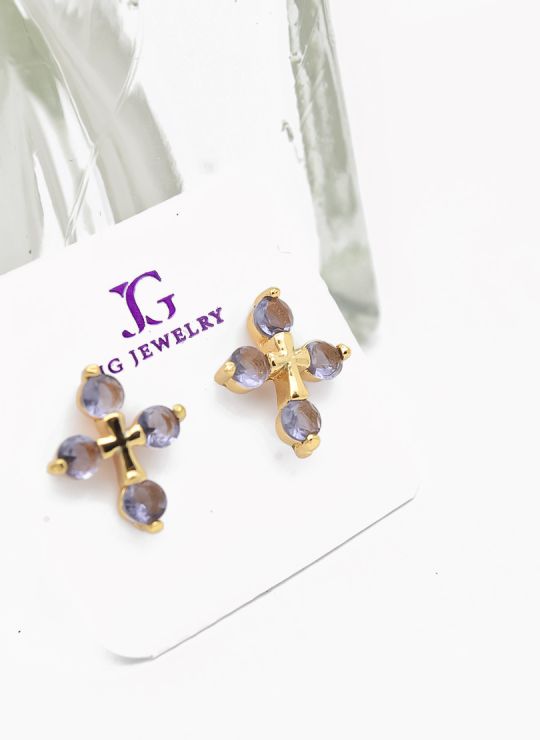 ARETES RODIO MARCA XUPING MICROCIRCONES /YSX