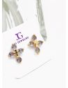 ARETES RODIO MARCA XUPING MICROCIRCONES /YSX