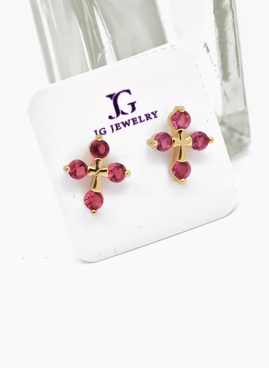 ARETES RODIO MARCA XUPING MICROCIRCONES /YSX