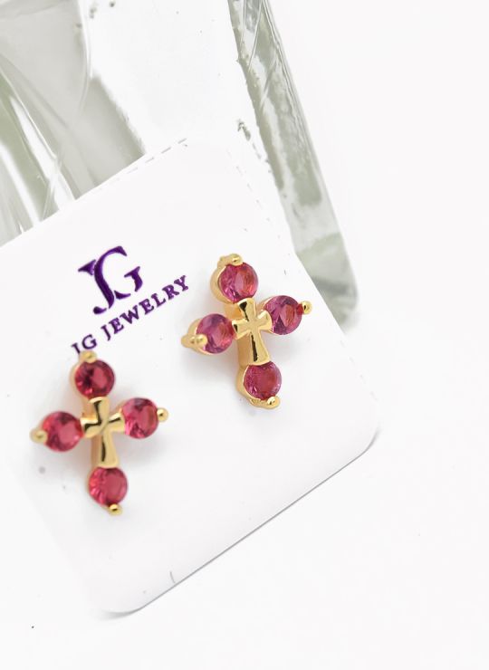 ARETES RODIO MARCA XUPING MICROCIRCONES /YSX