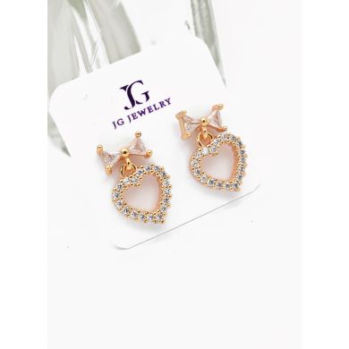 ARETES RODIO MARCA XUPING MICROCIRCONES /YSX