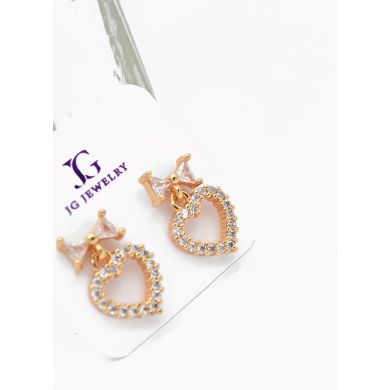 ARETES RODIO MARCA XUPING MICROCIRCONES /YSX