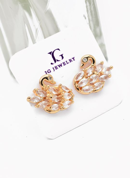 ARETES RODIO MARCA XUPING MICROCIRCONES /YSX