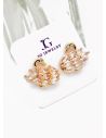 ARETES RODIO MARCA XUPING MICROCIRCONES /YSX