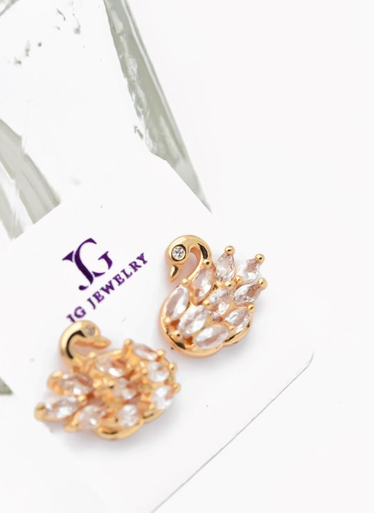 ARETES RODIO MARCA XUPING MICROCIRCONES /YSX