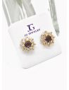 ARETES RODIO MARCA XUPING MICROCIRCONES /YSX