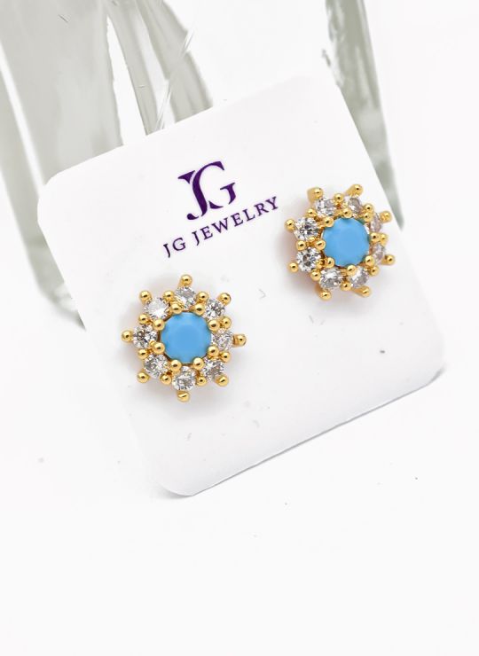 ARETES RODIO MARCA XUPING MICROCIRCONES /YSX