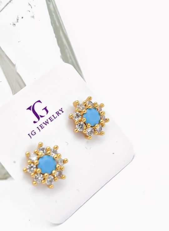 ARETES RODIO MARCA XUPING MICROCIRCONES /YSX