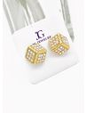 ARETES RODIO MARCA XUPING MICROCIRCONES /YSX