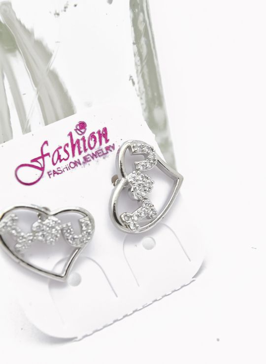 ARETES RODIO MARCA XUPING MICROCIRCONES /YSX